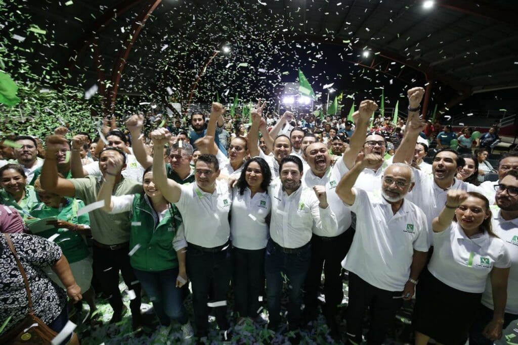 Unidad y organización hicieron del Verde la segunda fuerza política en Quintana Roo: Renán Sánchez