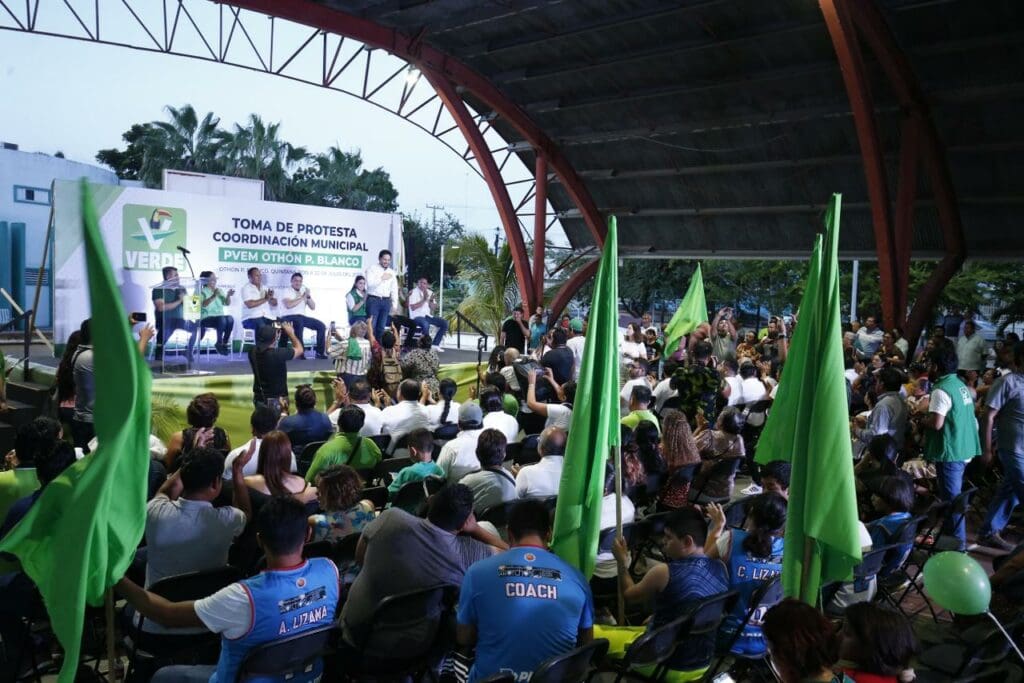 Unidad y organización hicieron del Verde la segunda fuerza política en Quintana Roo: Renán Sánchez