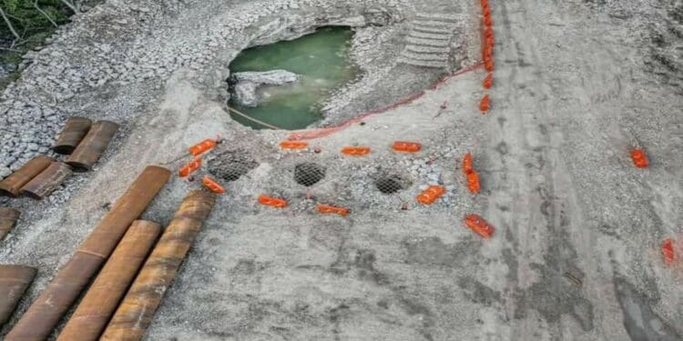 Se registra socavón en Akumal, acusan por obras del Tren Maya