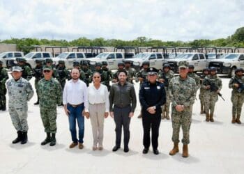 Fortalecimiento de la seguridad del pueblo quintanarroense, resultado del trabajo coordinado de los tres órdenes de gobierno: Renán Sánchez Tajonar