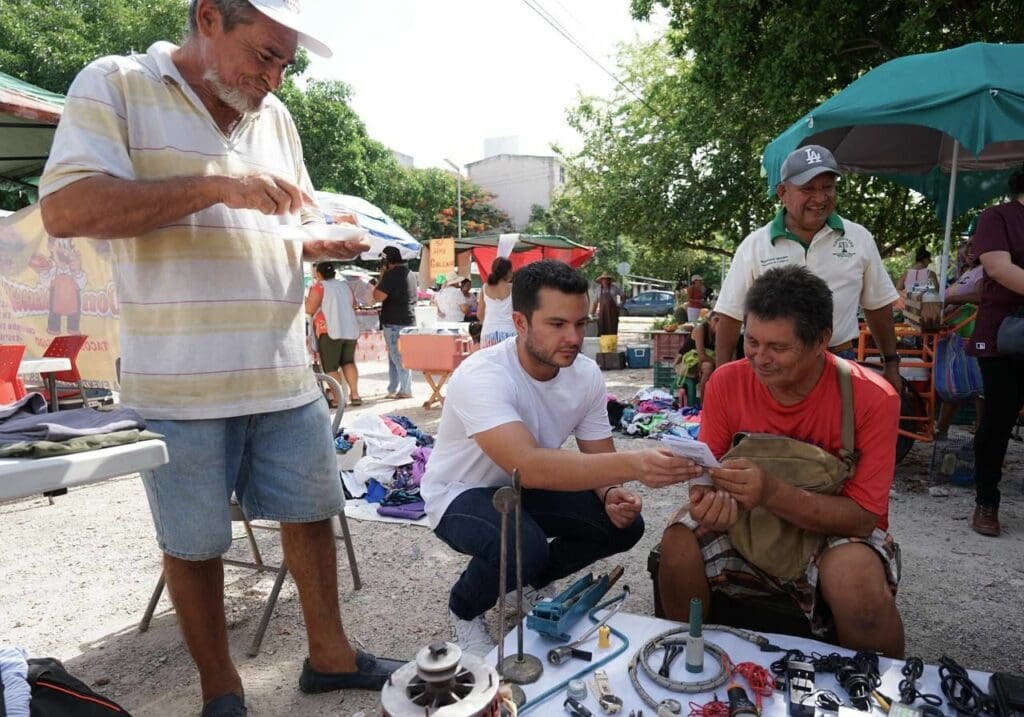 Destacan cancunenses, trabajo en territorio y cercanía de Pablo Bustamante