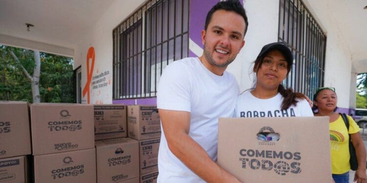 Anuncia Pablo Bustamante, tercera entrega de ‘Comemos Tod@s’ en Quintana Roo