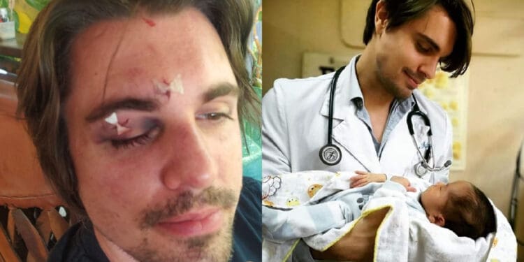 Teme por lesiones internas médico francés agredido en Holbox