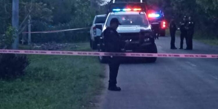 Asesinan a balazos a trabajador del Tren Maya, en Bacalar