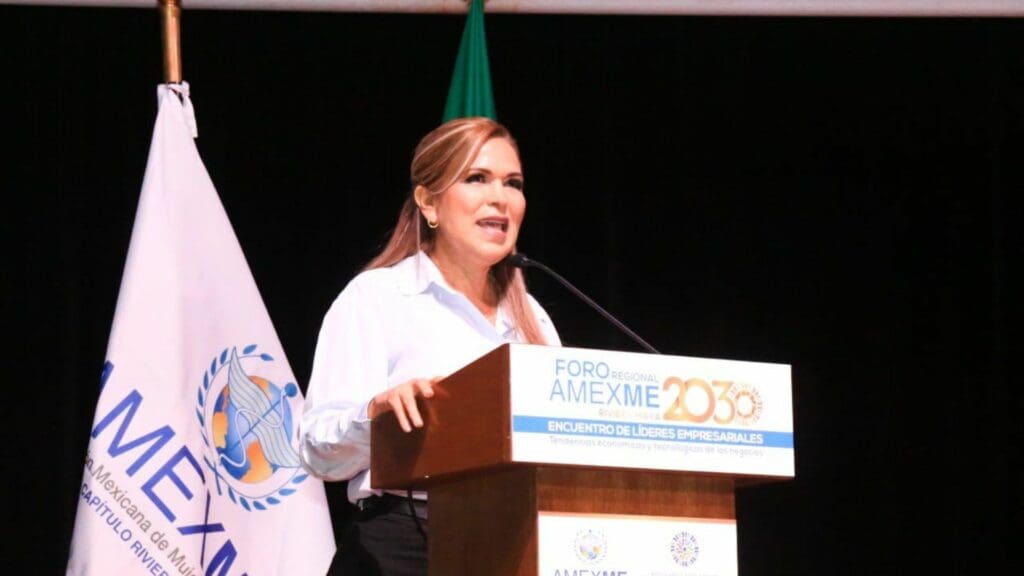 Inaugura Lili Campos foro regional Amexme 2030