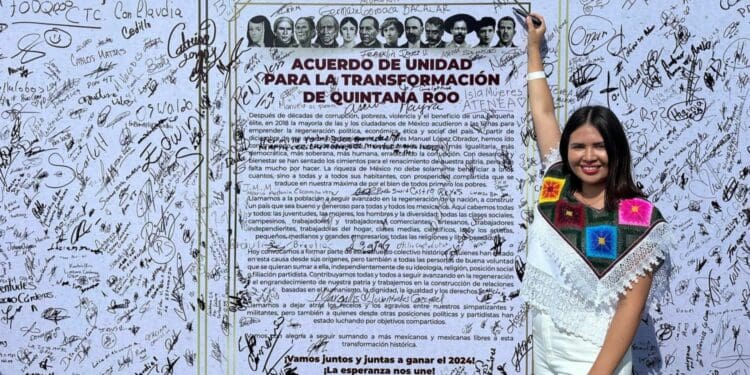 Destaca Anahí González gran acuerdo por la unidad en apoyo a Claudia Sheinbaum
