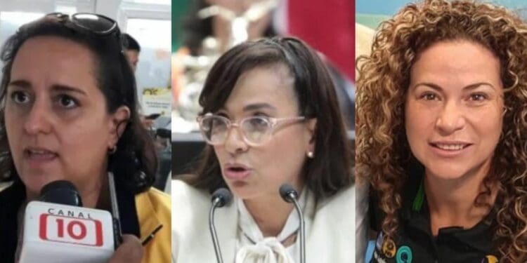 Laura Fernández, Iris Mora y Haydé Saldaña aspiran al Senado por el PRD en Q. Roo