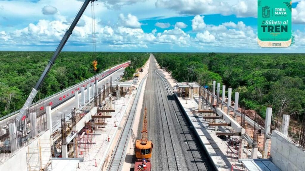 Así lucen al momento las estaciones del tramo 4 del Tren Maya en Quintana Roo