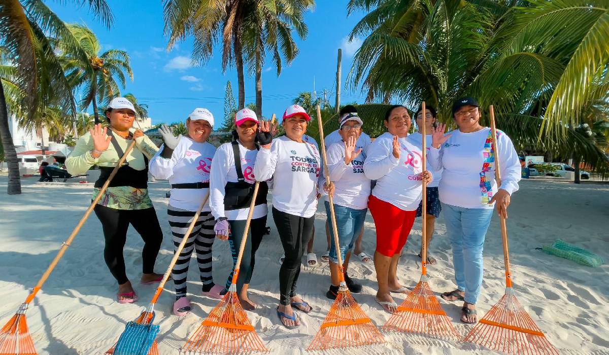Gobierno de Atenea Gómez mantiene la excelencia de las playas de Isla Mujeres