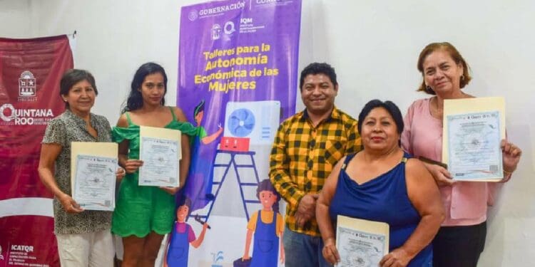 IQM clausura talleres de Oficios No Tradicionales, para la autonomía económica de las mujeres