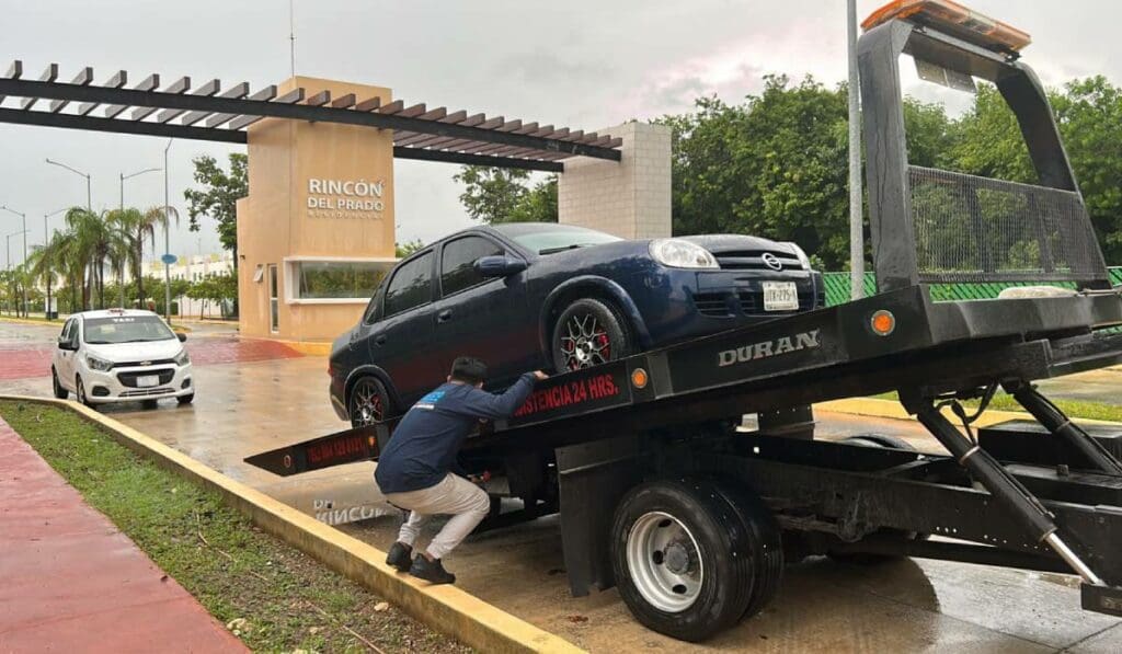 Refuerza tránsito de Cancún atención ciudadana durante las lluvias
