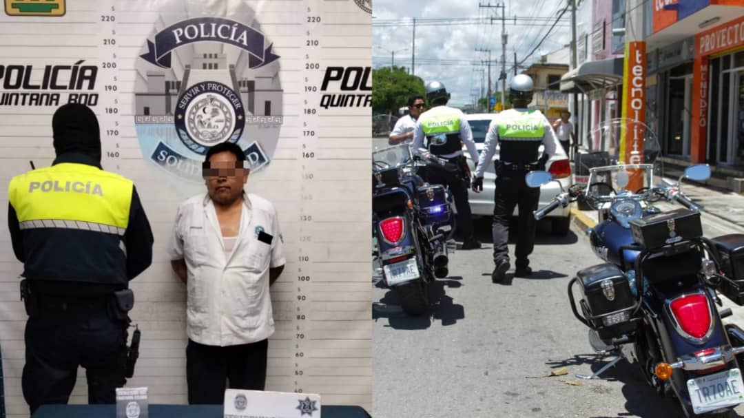 Tránsito Municipal de Solidaridad con licencia de conducir apócrifa