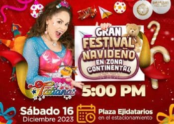 Atenea Gómez Ricalde celebrará la Navidad en Zona Continental con show de Tatiana