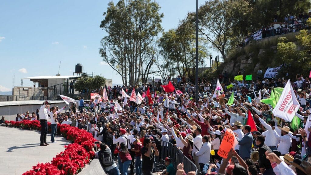 No hay nada que esté por encima de la Transformación: Claudia Sheinbaum llama a fortalecer los lazos de la unidad en Atlixco, Puebla
