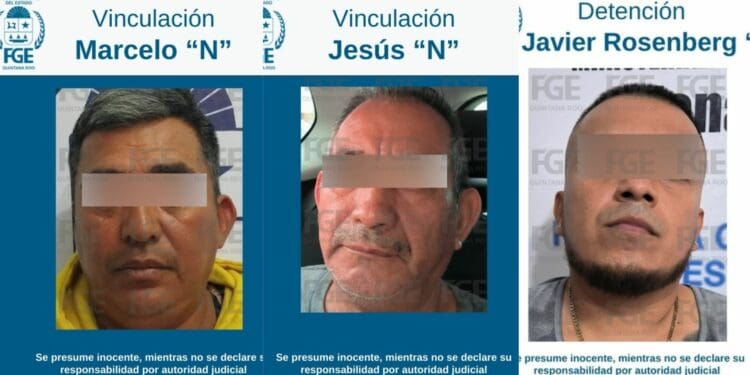 Cumplimenta Fiscalía tres órdenes de aprehensión por violación en Cancún; dos fueron vinculados a proceso