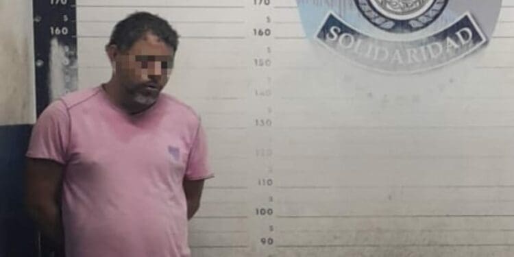 Otro golpe a la delincuencia en Playa del Carmen capturan a sujeto con narcóticos