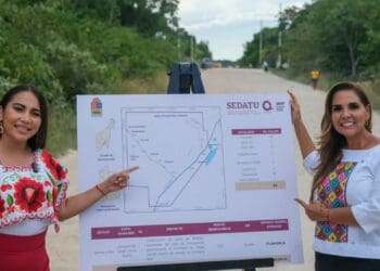 Inversión histórica para transformar Los Chunes en Quintana Roo: Mara Lezama