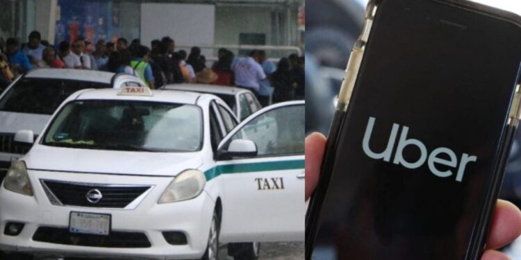 Conductores de Uber denuncian que taxistas de Cancún han vuelto a acosarlos y amenazarlos.