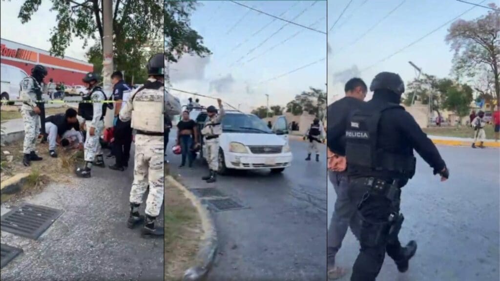 Detienen a tres presuntos secuestradores en Cancún; una persona fue liberada