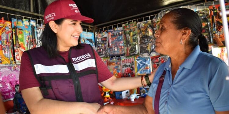 Construcción de la paz y apoyos a las mujeres, dos ejes del futuro gobierno de Estefanía Mercado.