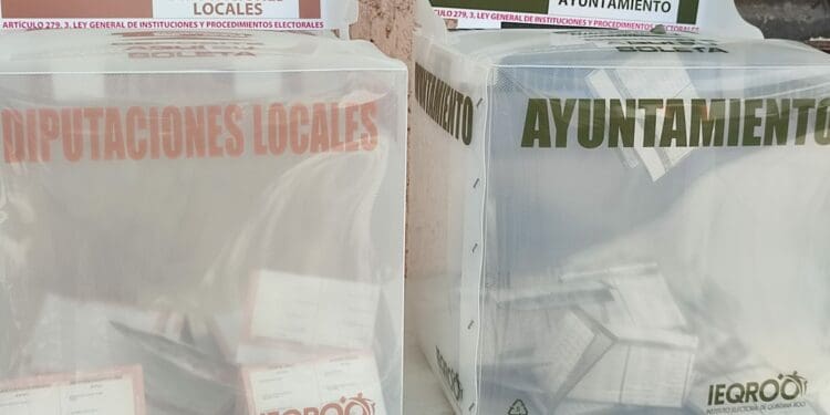 Localizan las 100 boletas electorales que habían desaparecido en Playa del Carmen; ya no podrán ser usadas.