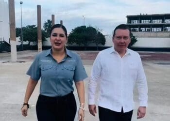 Estefanía Mercado impulsa mejores condiciones de bienestar para la Policía de Playa del Carmen.