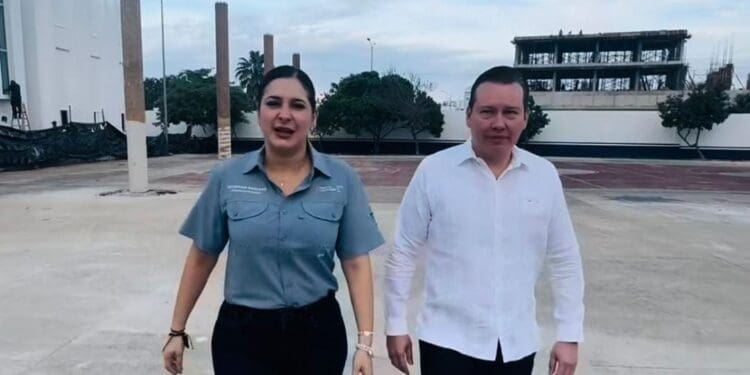 Estefanía Mercado impulsa mejores condiciones de bienestar para la Policía de Playa del Carmen.