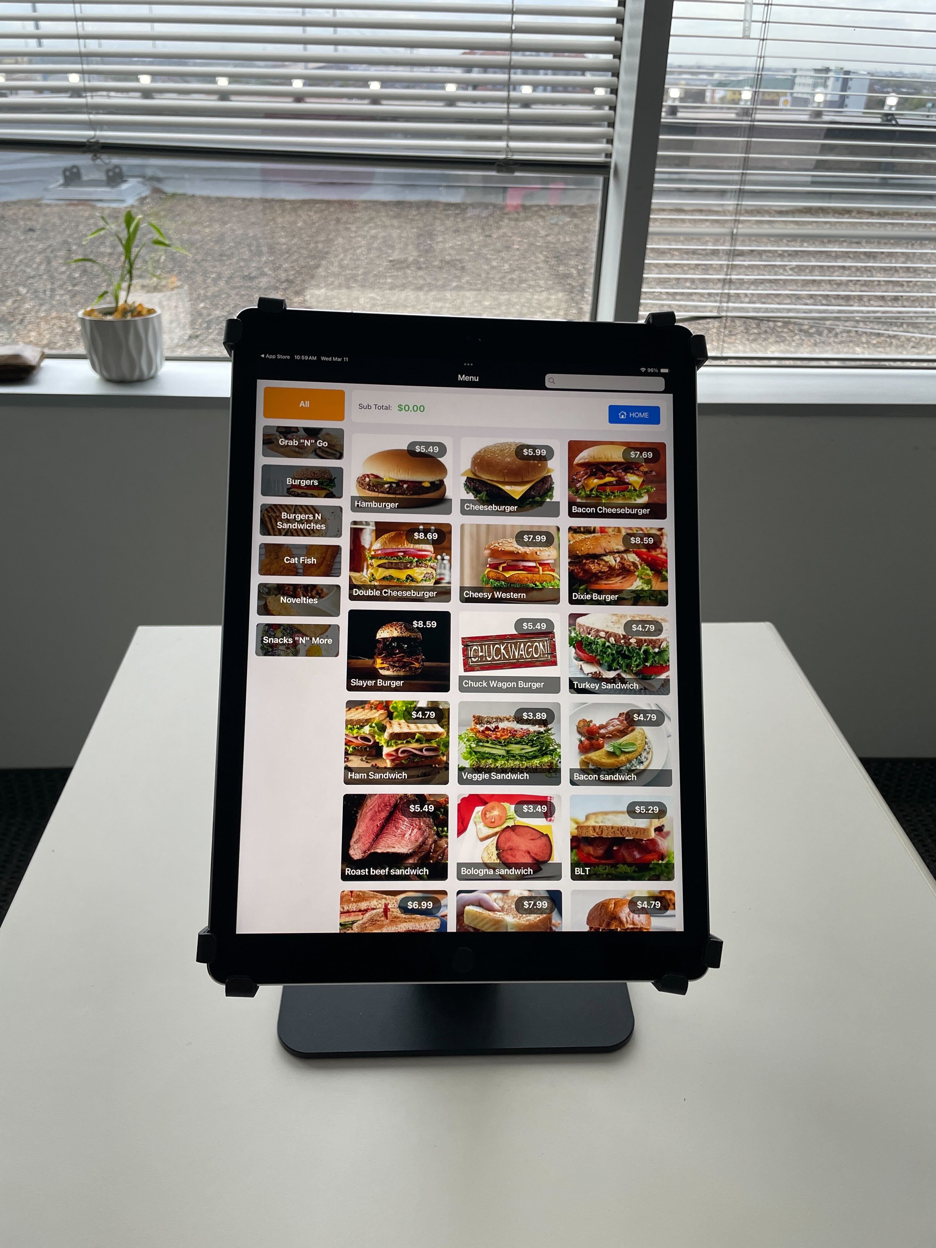 Self Ordering Kiosk