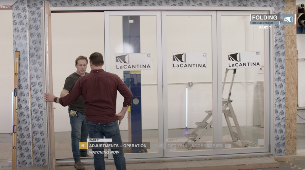 Folding Doors Installation