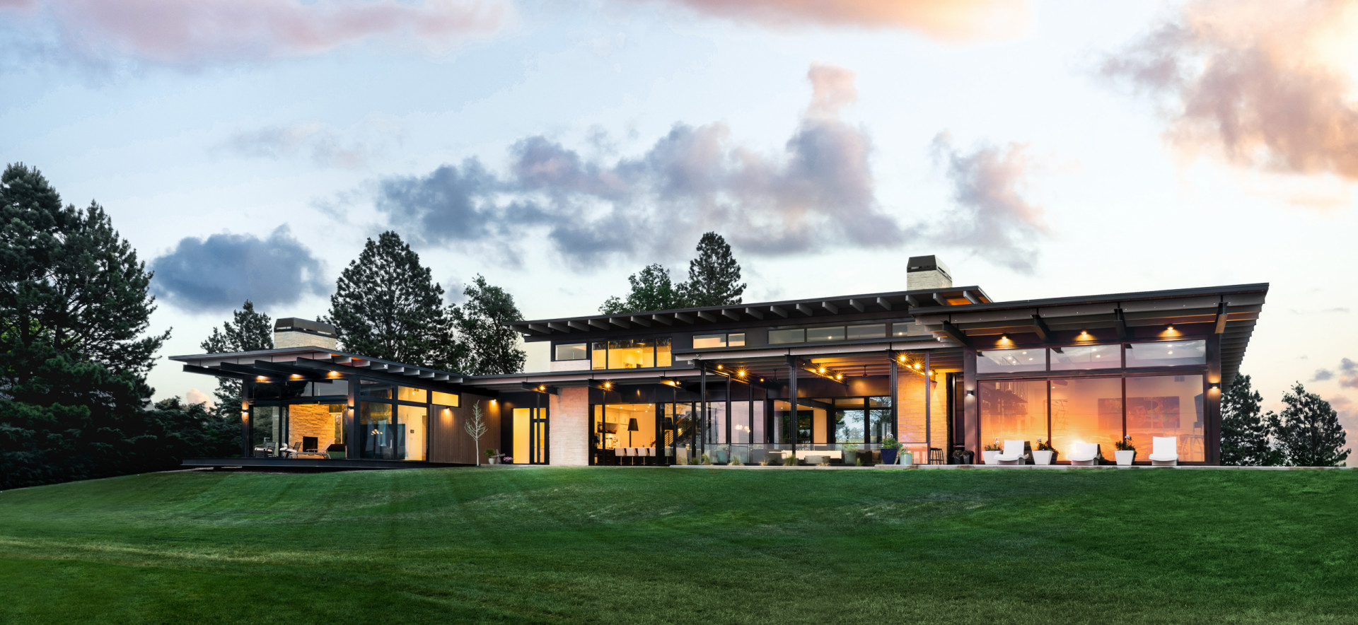 Seeley Lake Residence LaCantina Doors