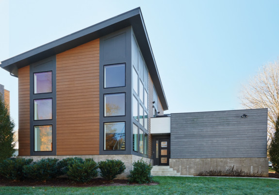 Design-Pro™ Fir Craftsman 6-lite external grilles Low-E Clear