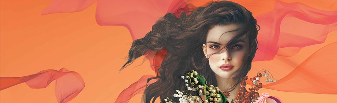 Dramatic illustrated portrait used to promote Cincinnati Opera’s 2026 production of Salome.