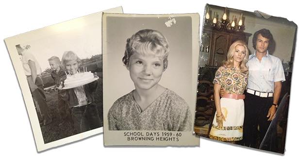 Photos of my mother, Donna Nobles.