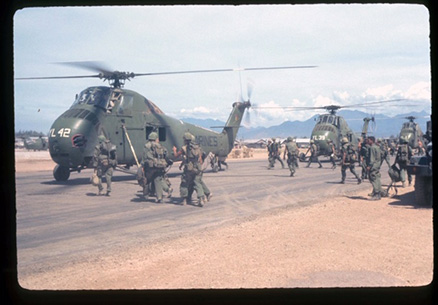 CH-34s at Phu Bai