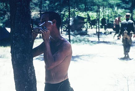 Sergeant Shaving