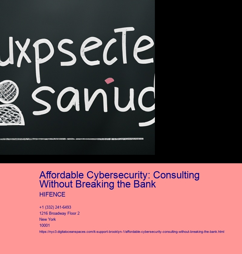 Affordable Cybersecurity: Consulting Without Breaking the Bank