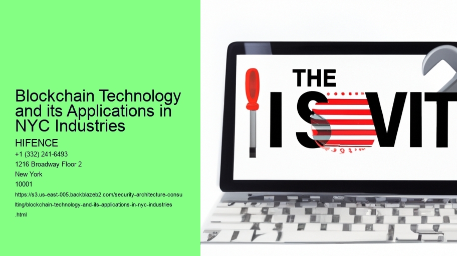 Blockchain Technology and its Applications in NYC Industries