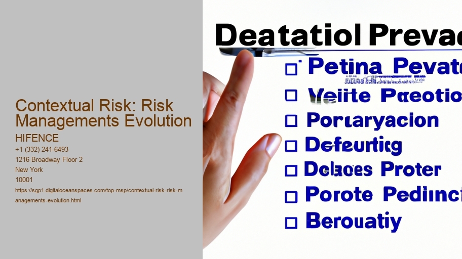 Contextual Risk: Risk Managements Evolution