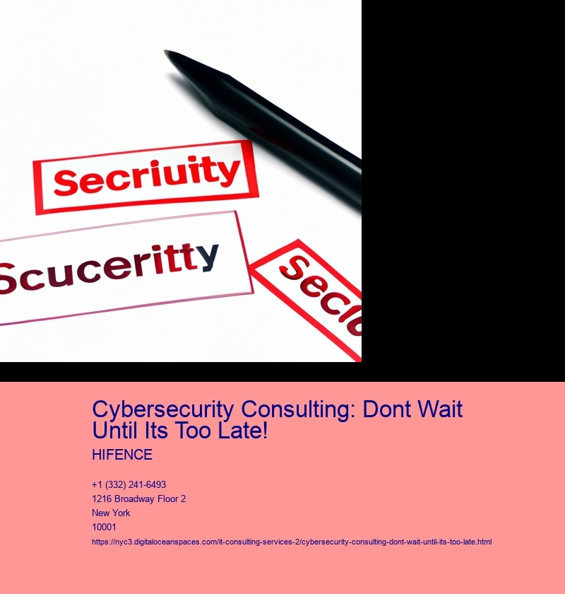 Cybersecurity Consulting: Dont Wait Until Its Too Late!