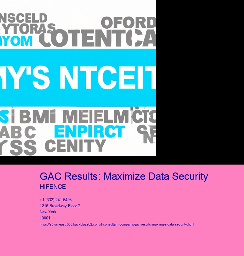 GAC Results: Maximize Data Security
