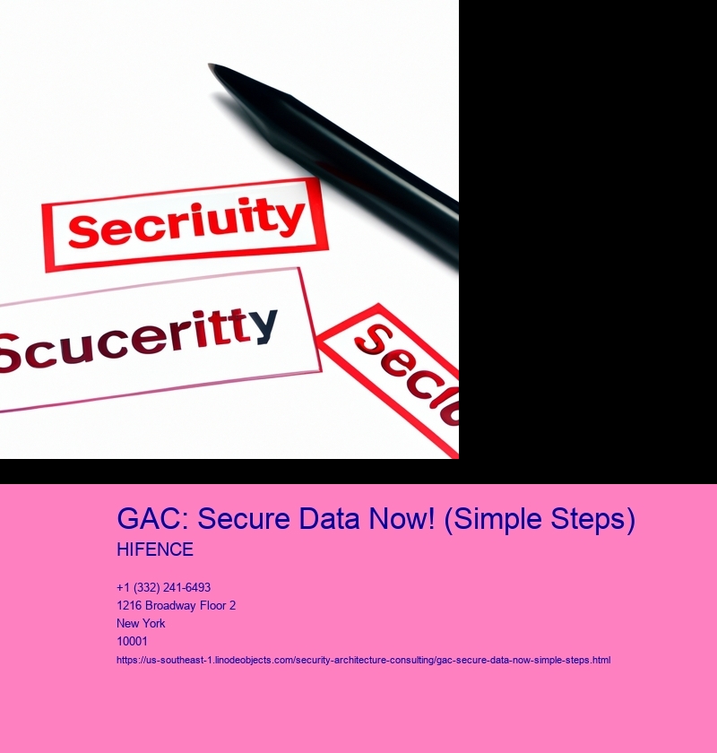 GAC: Secure Data Now! (Simple Steps)