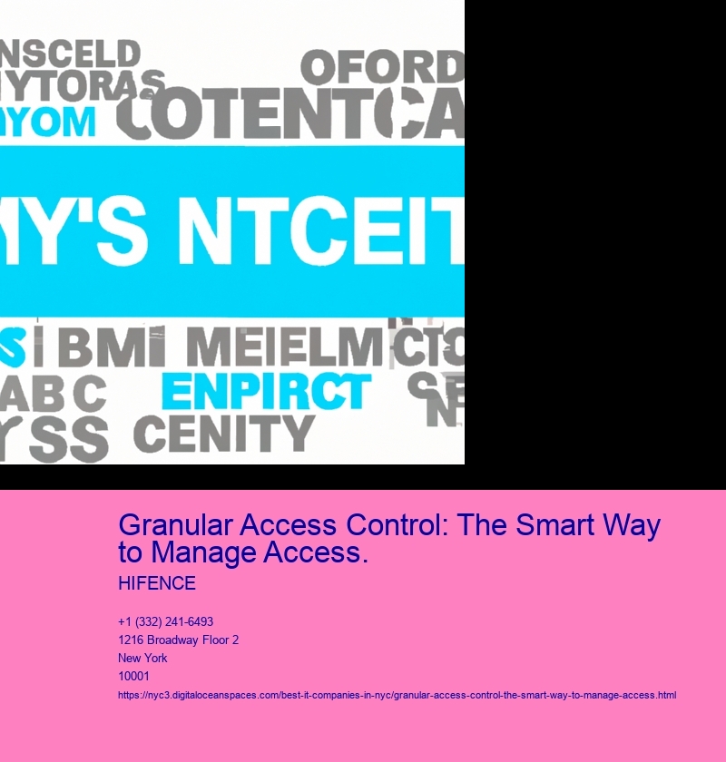 Granular Access Control: The Smart Way to Manage Access.