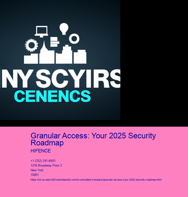 Granular Access: Your 2025 Security Roadmap