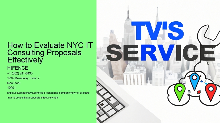 How to Evaluate NYC IT Consulting Proposals Effectively