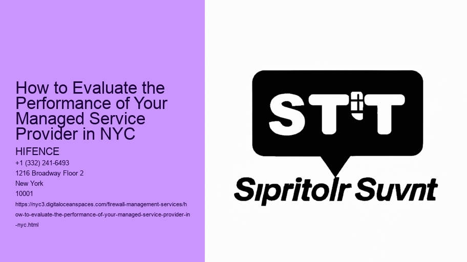 How to Evaluate the Performance of Your Managed Service Provider in NYC