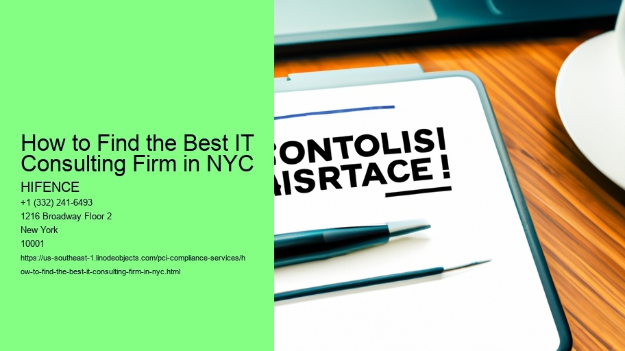 How to Find the Best IT Consulting Firm in NYC