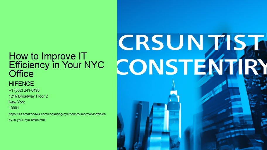 How to Improve IT Efficiency in Your NYC Office