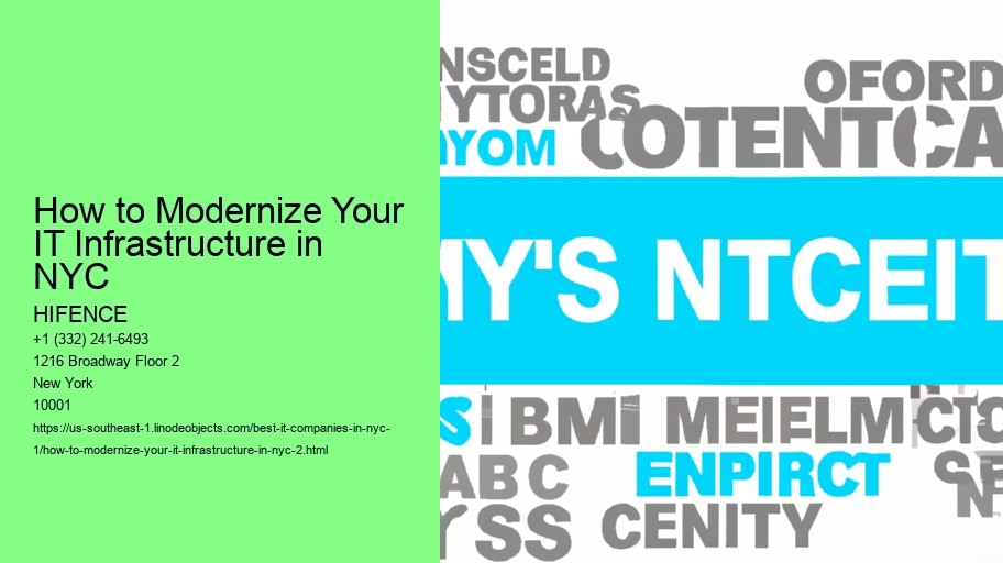 How to Modernize Your IT Infrastructure in NYC