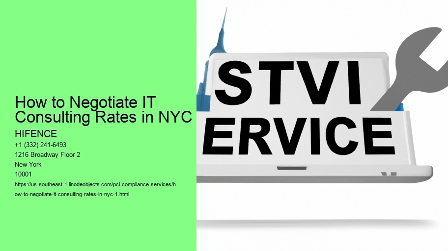 How to Negotiate IT Consulting Rates in NYC