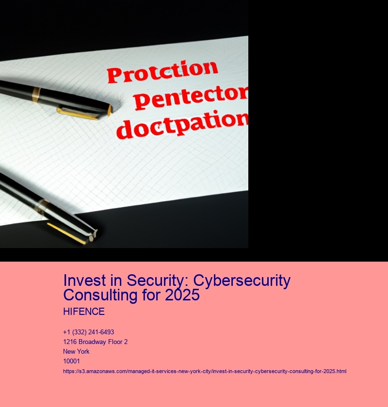 Invest in Security: Cybersecurity Consulting for 2025